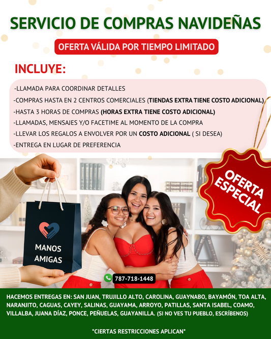 Servicio: Compras Navideñas